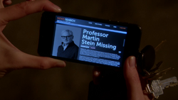 Professor Martin Stein Missing News Search