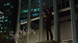 Thea depois de salvar Diggle