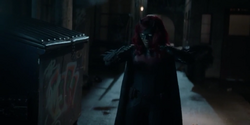 Ryan activates Batsuit devices.