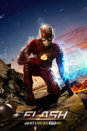 The Flash season 2 poster - Premieres tonight