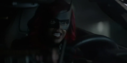 Ryan drives the Batmobile.