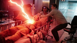 Thawne is exorcised from Nash's body