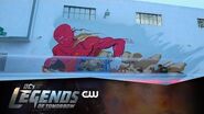 DC's Legends of Tomorrow Firestorm Mural Timelapse The CW