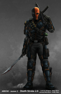 Deathstroke 2.0 concept art