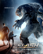 The Flash season 3 poster - Running Out of Time