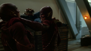 Flash fight with Everyman