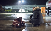 The Flash Grant Gustin and Leonard Snart Wentworth Miller