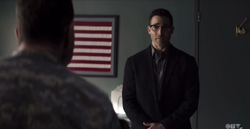 Clark discutindo com Sam