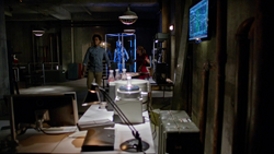 Curtis Holt and Felicity Smoak in Lair 2