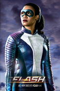 First look at Iris West's costume.