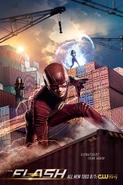 The Flash season 4 poster - Outmatched? Think Again!