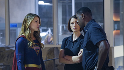 Supergirl team meeting