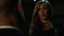 Quentin and Black Siren have a "father-daughter" talk