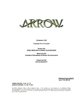 Arrow script title page - Honor Thy Father