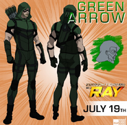 Freedom Fighters The Ray - Arrow concept art