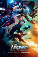 DC's Legends of Tomorrow season 1 poster - Their Time is Now