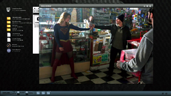 James Olsen's photo of a criminal giving Supergirl his gun