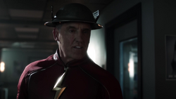 Jay saves Barry in the Speed Force.