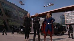 Lex Luthor in the D.E.O. spot