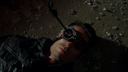 Deadshot was presumed dead after being shot in the eye with an arrow.