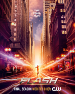 The Flash season 9 poster - The Final Run