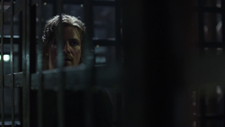 Oliver imprisoned on the Amazo