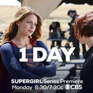 1 day until the Supergirl series premiere
