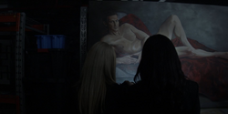 Tommy's nude painting