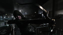 Oliver Queen as a vigilante in the new multiverse