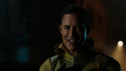 Eobard taunting Barry