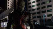 J'onn appears to Astra