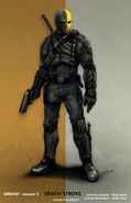 Deathstroke 1.0 concept art