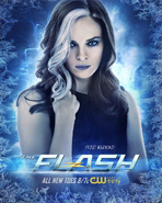 The Flash season 4 poster - Frost Warning!