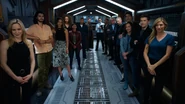 Gideon's memory of current and former members of the Legends.