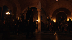 Athena e Nyssa se confrontando