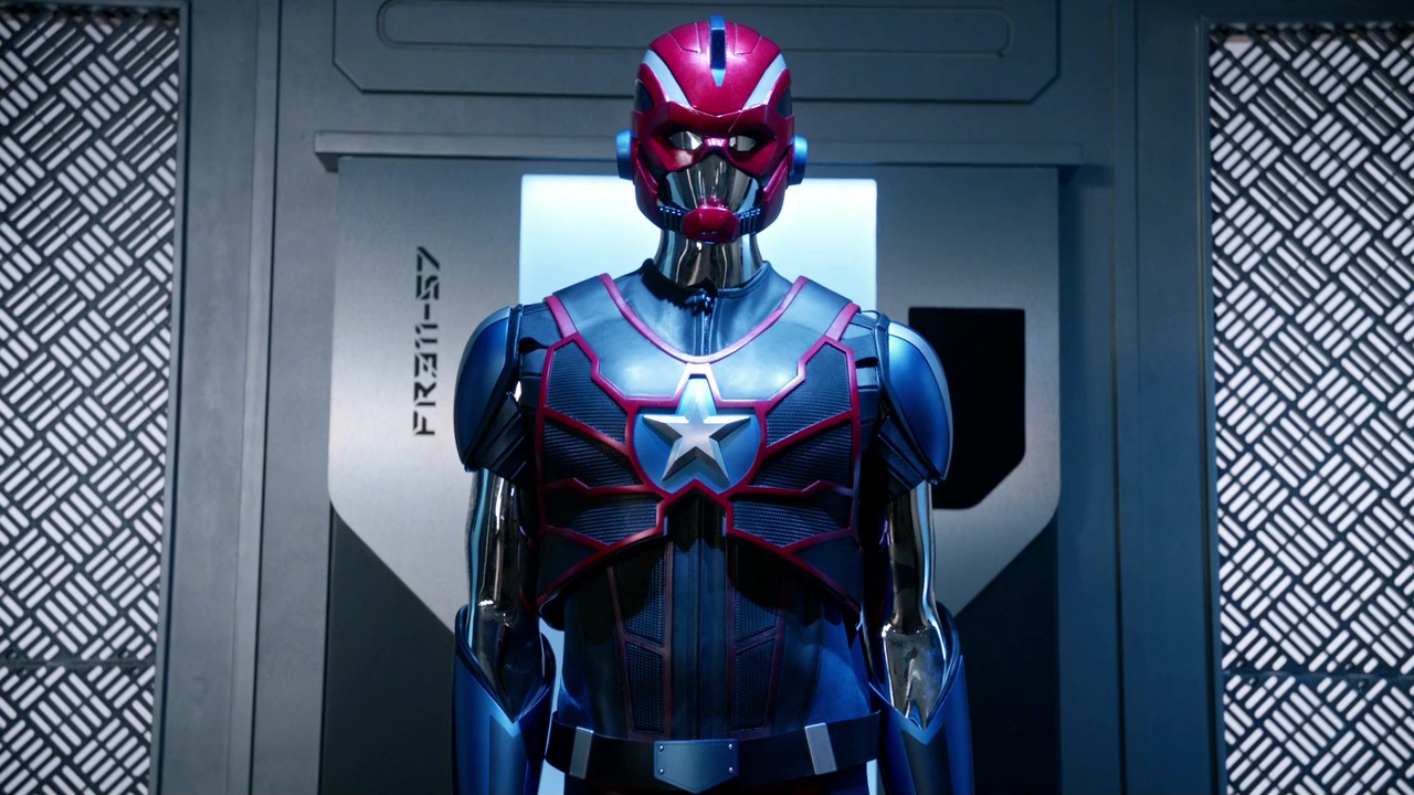 Steel suit (Earth1) Arrowverse Wiki Fandom