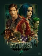 Titans Poster Temporada 1