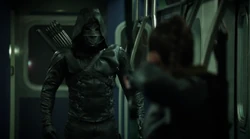 Artemis ameaçando Prometheus