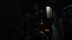 Grodd asks Caitlin to make other gorillas like him