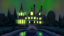 John Constantine's Manor in the form of animation