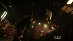 El Lobo and El Cura fighting