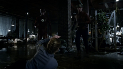 Barry Allen and Jay Garrick approach Patty Spivot