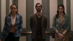 Kara, Zor-El, and Nia arrive at CatCo