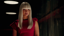 China White with a fringe