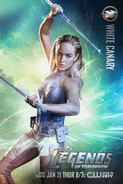 Sara Lance como "Canário Branco"