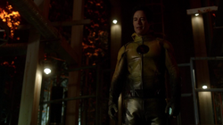 Eobard reveals his identity to Eddie