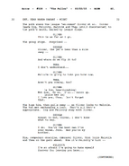 The Fallen script excerpt - page 40