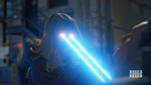 Supergirl cauterises William