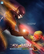 The Flash season 1 poster - Is he fast enough to change time?