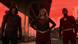 The trinity saves Diggle